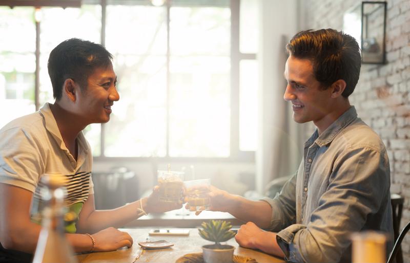 Informational interviews can be informal and friendly.